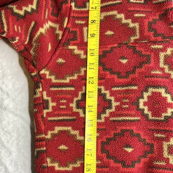 Patagonia XS Synchilla Fleece Jacket Snap-T Red Fa - Picture 10 of 11